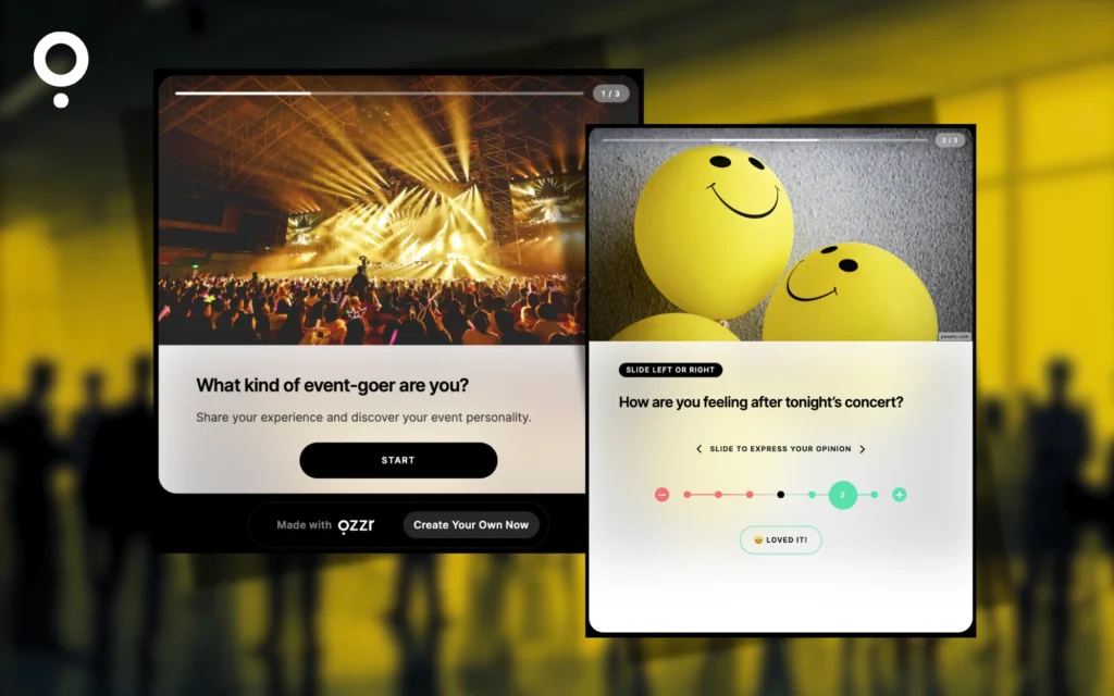 Capture feedback and extend value for business events